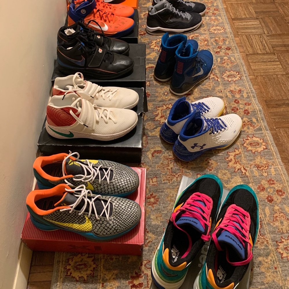 Nike & other Basketball shoes